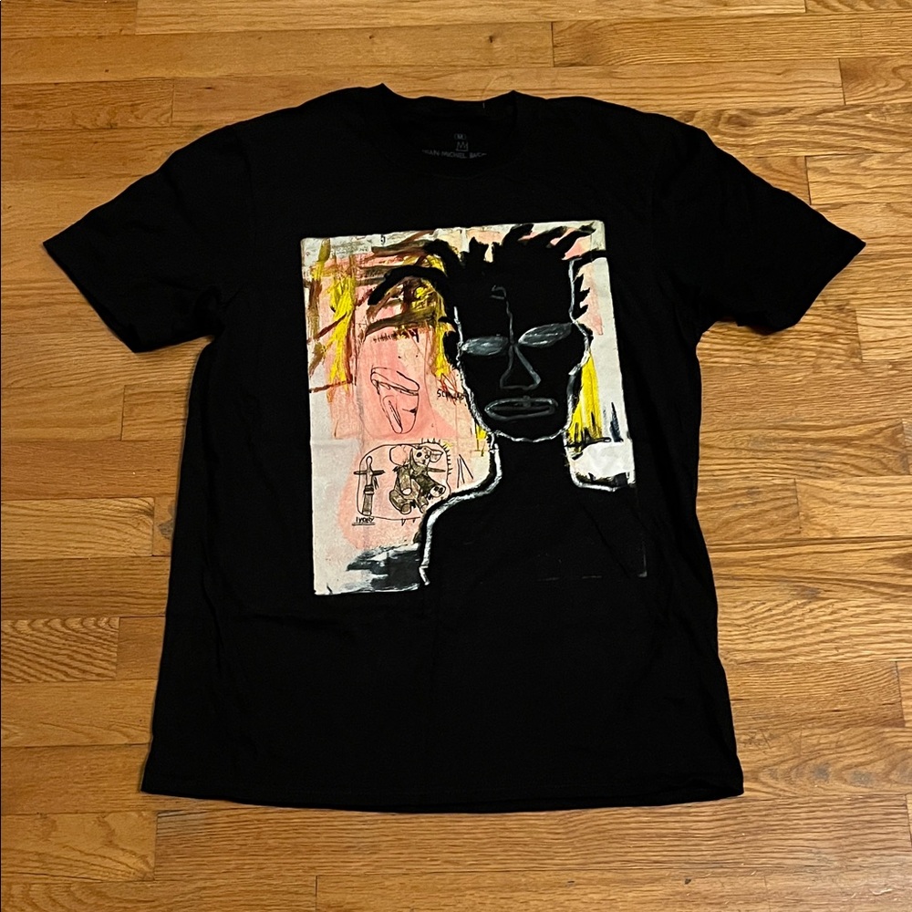 Artistic Black Graphic Tee